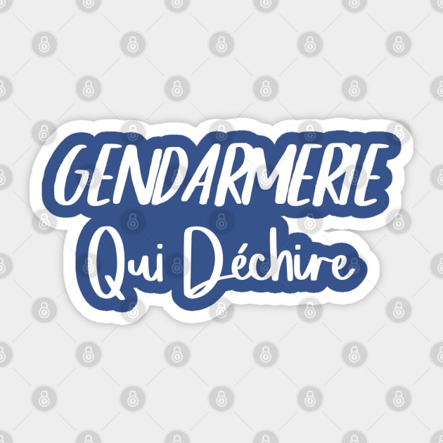 T shirt gendarmerie humour shop